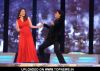 Bollywood stars Shah Rukh Khan and Madhuri Dixit performs at 18th Colors Screen Awards