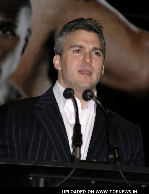 Shane McMahon at Press Conference Before WrestleMania XXIV March 26 2008