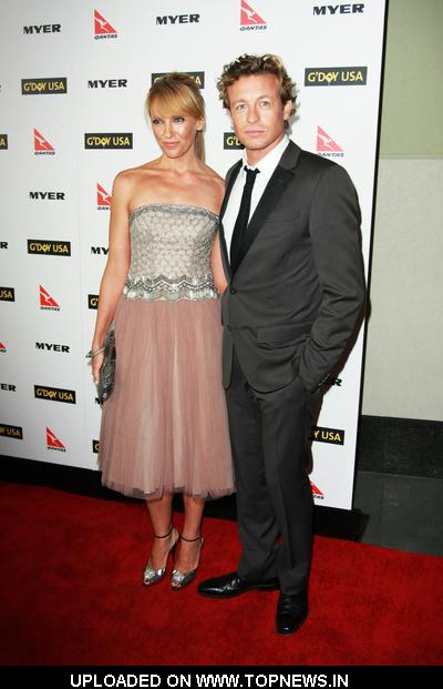 Simon Baker and Toni Collette at G'Day USA Australia Week 2010 Black Tie Gala - Arrivals Simon Baker and Toni Collette at G'Day USA Australia Week 2010 Black Tie Gala - Arrivals