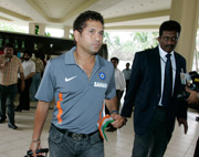 Indian squad arrives at Colombo 