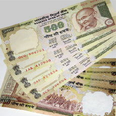 Rupee Gains 28 Paise At 45.23 Against Dollar