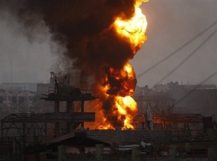 Massive fire at Indian Oil depot in Jaipur still raging, 12 killed