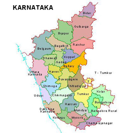 bangalore political map