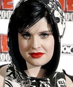 Why do Kelly Osbourne's eyes swell up?