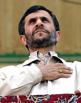 Iranian President Mahmoud Ahmadinejad 