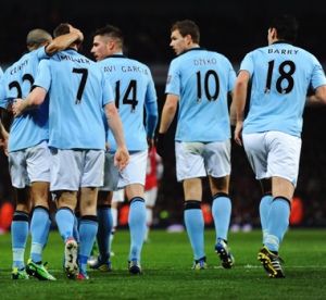 Man City draws 2-2 with Sunderland in Premier League