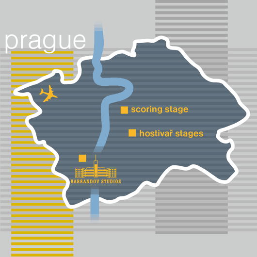 prague map impression