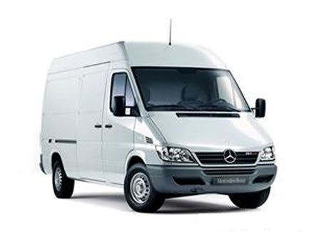 Mercedes Sprinter van with