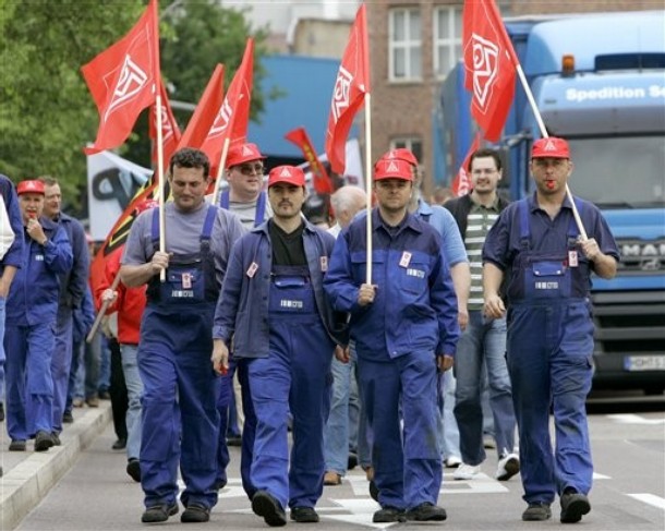 Germany's IG Metall union to demand inflation-busting 8 per cent 