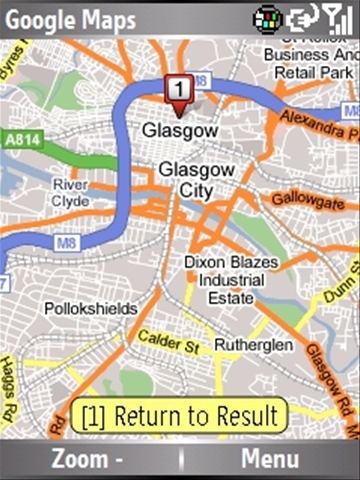 Put your mobile on the map