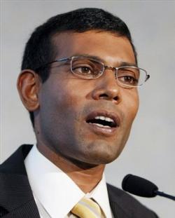 Maldives president warns of resource conflicts
