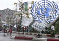 UN seeks 187 million dollars for Myanmar's cyclone victims