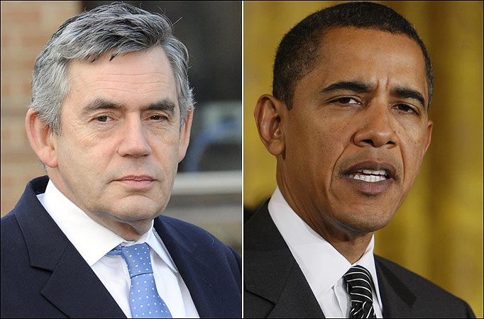 Brown to be first European premier to meet Obama