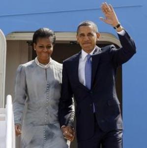 Barack Obama and Michelle Obama