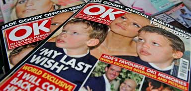 Ok! magazine under fire for publishing Goody tribute edition before her death