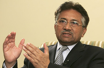 Musharraf resigned to ceremonial role