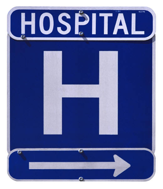 attacks on three public hospitals 