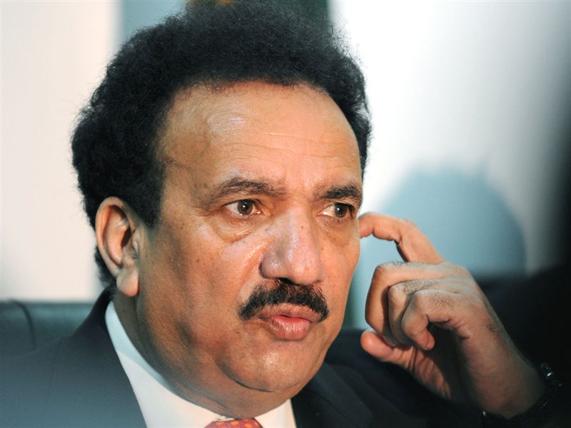 Pakistan Interior Minister Rehman Malik