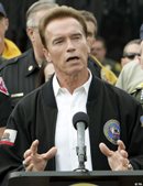 Schwarzenegger proposes tax hikes, spending cuts for California 