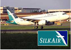 SilkAir flight to Singapore 