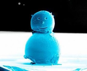 World’s smallest ''snowman'' developed