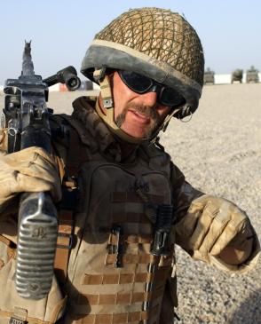 Soldiers irked over the closing of "non-essential" fast-food outlets at the largest air base in Afghanistan 