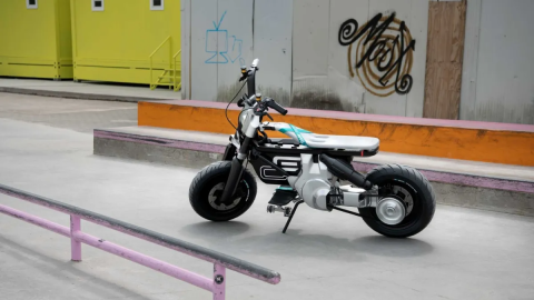 The BMW CE 02: an electric scooter infused with motorcycle vibes