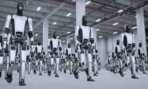 UBTECH Robotics Delivers Impressive Swarm of UBTECH Walker S2 Humanoid Robots