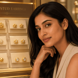 How to Choose the Right Gold Stud Earrings for Your Face Shape