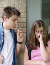 Teenagers’ attitudes toward smoking influence use of multiple drugs