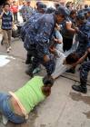 Tibetan monks and nuns in exile in India stage protest against China