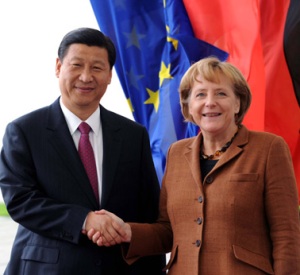 Xi Jinping, Angela Merkel