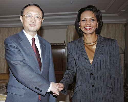 Rice meets with Chinese counterpart ahead of Olympics