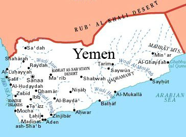 Yemen Map