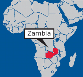 zambia map guise