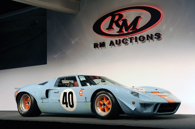 1968 Ford GT40 sold for a record $11 million at auction