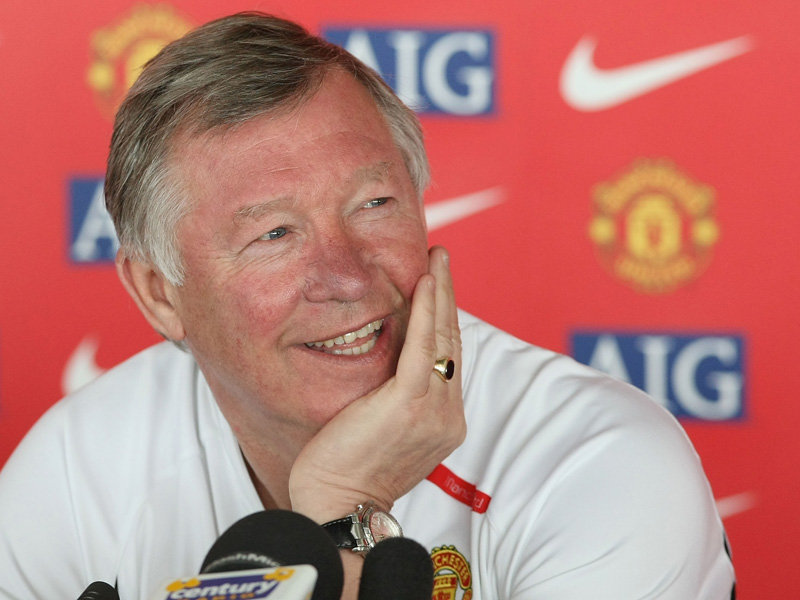Ferguson delighted as Manchester United hit the front