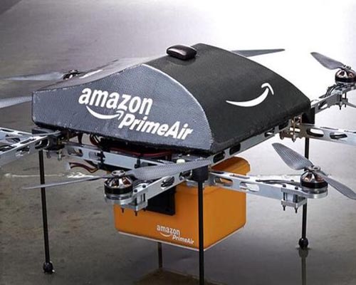 Amazon testing plan to deliver packages using drones