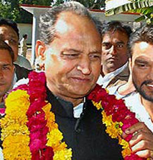 Ashik Gehlot to be Rajasthan CM