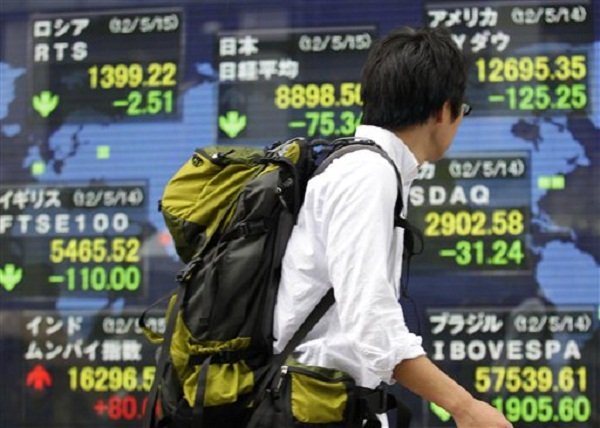 Asian stock markets fall after Spanish downgrade