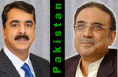 Asif Ali Zardari, Yousuf Raza Gilani
