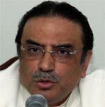 Pak also probing Mumbai attacks, Zardari tells Negroponte