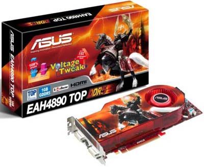 Asus EAH4890 series graphics card