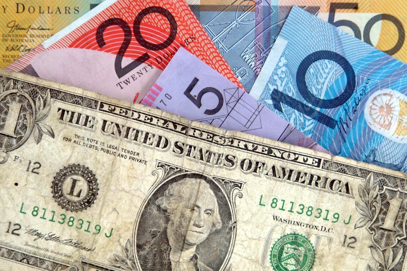 Australian dollar rises against US dollar