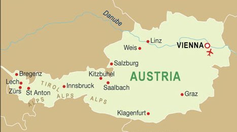 Austria Map