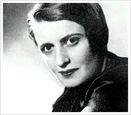 Ayn Rand, ear-ringed men and twiggy models