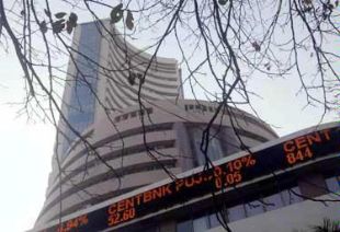 BSE Sensex rises 1.24 percent to 19,074.40