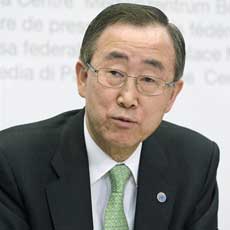Ban Ki-moon urges Karzai to end corruption in Afghanistan