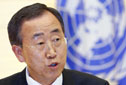 UN Secretary General Ban Ki-moon