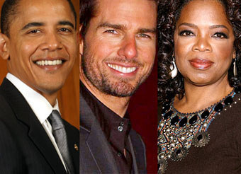 Obama, Cruise, Winfrey make it to ‘2008’s Unscientific Shame’ list